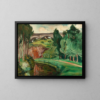La Rance - Émile Othon Friesz — framed artwork on a wall