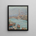 La Seine à Paris, la Tour Eiffel, le jour - Émile Othon Friesz — framed artwork on a wall