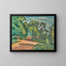 The Crossroads - Émile Othon Friesz — framed artwork on a wall
