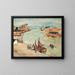 Le port de Honfleur - Émile Othon Friesz — framed artwork on a wall