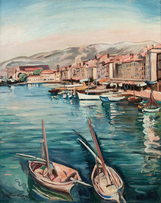 Le port de Toulon - Émile Othon Friesz — artwork view
