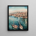 Le port de Toulon - Émile Othon Friesz — framed artwork on a wall