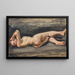 Nude Reclining - Émile Othon Friesz — framed artwork on a wall