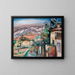 Landscape of Toulon - Émile Othon Friesz — framed artwork on a wall