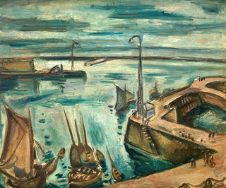 The Port of Le Havre - Émile Othon Friesz — artwork view