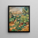 Le Coudon seen from Cap Brun - Émile Othon Friesz — framed artwork on a wall