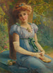 A Gentle Gaze - Émile Vernon — artwork view