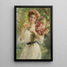 Summer Beauty - Émile Vernon — framed artwork on a wall