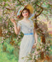 Cherry Blossom Painting - Émile Vernon — artwork view