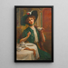 Style and Grace - Émile Vernon — framed artwork on a wall