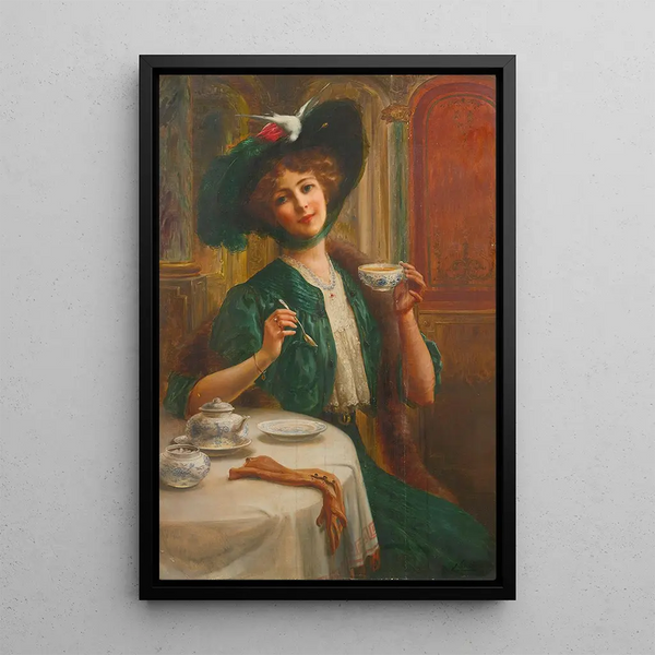 Style and Grace - Émile Vernon — framed artwork on a wall