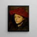 Boy - Émile Vloors — framed artwork on a wall