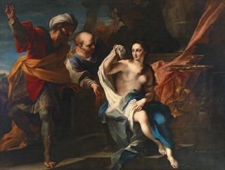 Suzanne et les vieillards - École émilienne — artwork view