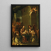 The Mystic Marriage of Saint Catherine - Émilienne School — framed artwork on a wall