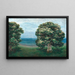 Châtaigniers en Fleurs - Emilie Mediz-Pelikan — framed artwork on a wall