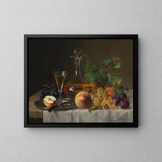 Still life with fruits - Emilie Preyer — artwork view