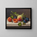 Still life with fruits - Emilie Preyer — framed artwork on a wall