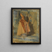 L'Évêque - Emilio Caraffa — framed artwork on a wall
