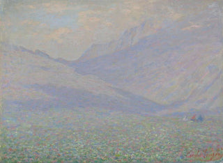 Landscape in the Valteline - Emilio Longoni — artwork view