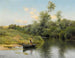A summer day by the river - Emilio Sánchez Perrier — artwork view