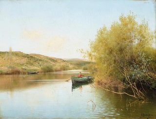 On the river - Emilio Sánchez Perrier — artwork view