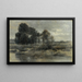 Landscape Painting - Emilio Sánchez Perrier — framed artwork on a wall