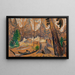 Interior Forest Painting - Emily Carr — framed artwork on a wall
