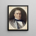 William McKinley painting - Emily Drayton Taylor — framed artwork on a wall