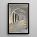 A Loggia - Emily Sargent — framed artwork on a wall