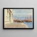 A street in Tunis - Emily Sargent — framed artwork on a wall