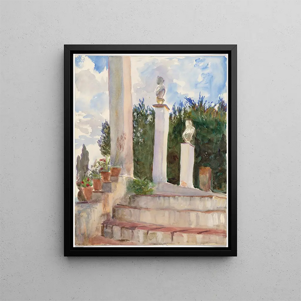 Generalife Painting - Emily Sargent — framed artwork on a wall