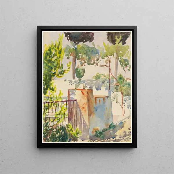 Pomegranate - Emily Sargent — framed artwork on a wall