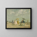 The porter's chair - Emma Ciardi — framed artwork on a wall
