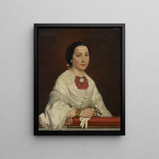 Maria Ricci - Emma Ekwall — framed artwork on a wall