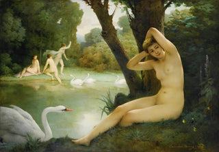 Leda and the Swan - Emmanuel Benner — artwork view