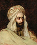 Man with White Turban in Constantinople - Emmanuel de Dieudonné — artwork view