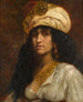 A beautiful Oriental woman - Emmanuel de Dieudonné — artwork view
