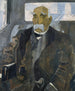 Georges Clemenceau 1841-1929 sitting in a car descending the Champs-Élysées - Emmanuel Gondouin — artwork view
