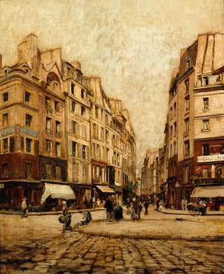 La rue Galande - Emmanuel Lansyer — artwork view
