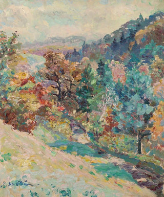 Vallée de Calamine Autumn - Emmanuel de La Villon — artwork view