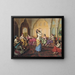 La Danse - Emmerich Alexius Swoboda Wikingen — framed artwork on a wall