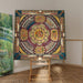 Reproduction of the painting in five variations, my humble self, the traveler in Africa, Saint Adolf II - Adolf Wölfli