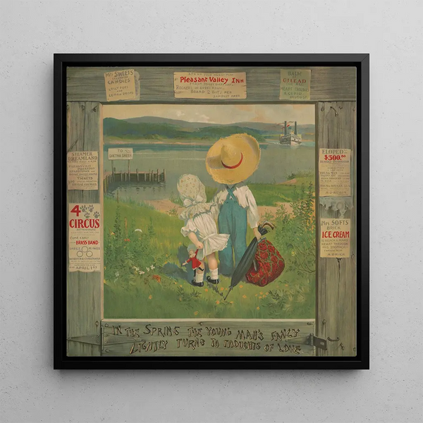 En fuite - Campbell Metzger Jacobson — framed artwork on a wall