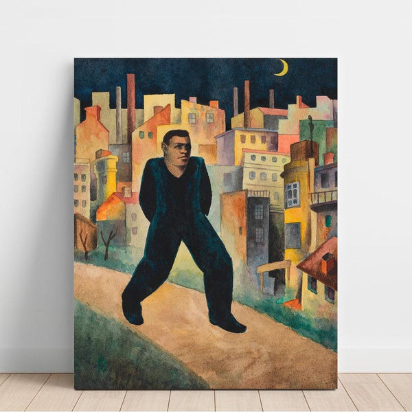 Reproduction of the painting in memory of Trakl - Karl Wiener