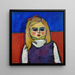 Child Painting - Alexej von Jawlensky — framed artwork on a wall