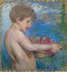 Child with Fruits - Alice Pike Barney — artwork view