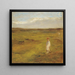Child in the Dunes - Max Liebermann — framed artwork on a wall