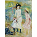 Reproduction of the painting Child at the Seaside, Guernsey - Pierre-Auguste Renoir