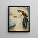 On leave - English school — framed artwork on a wall
