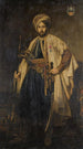 Portrait of Baron Émile Edward De Wogan de Rathcoffey - English School — artwork view